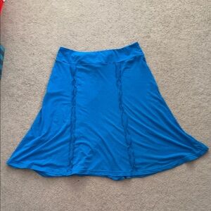 Exofficio Bright Blue A-Line Skirt
